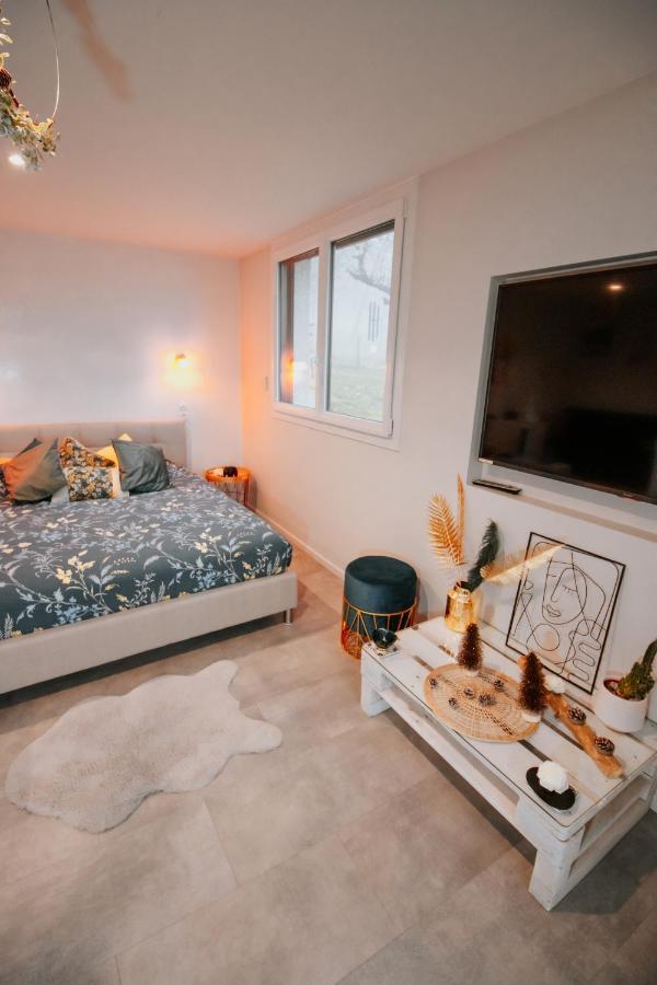 Ferienwohnung O2M Gresy Sur Aix Mognard Exterior foto